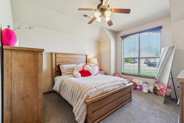 1600 SW 123rd St, Oklahoma City, OK 73170 - bedroom with carpet and a ceiling fan