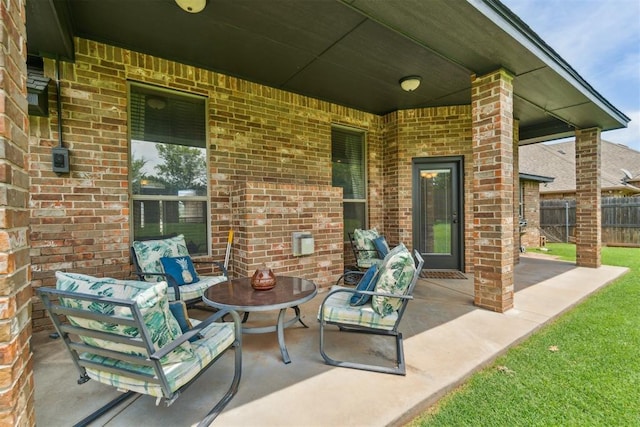 1600 SW 123rd St, Oklahoma City, OK 73170 - view of patio / terrace