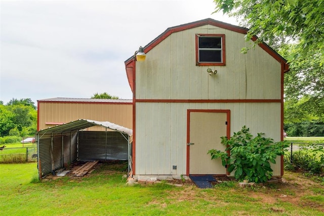 3414 Clayton Dr, Tuttle, OK 73089 - view of outbuilding