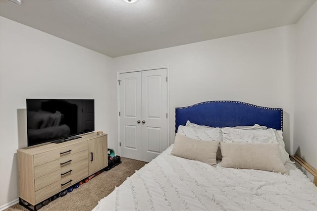 2336 NW 197th St, Edmond, OK 73012 - bedroom with carpet flooring and a closet