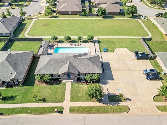 2336 NW 197th St, Edmond, OK 73012 - bird's eye view of a pool