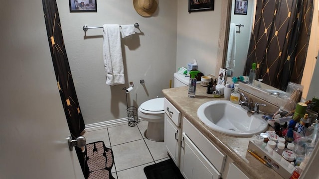 2628 N Ann Arbor Ave Unit 102, Oklahoma City, OK 73127 - bathroom with tile patterned floors and vanity