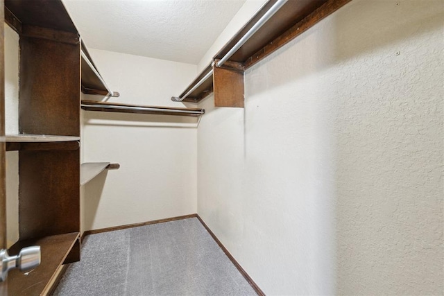 708 Cactus Ct, Yukon, OK 73099 - walk in closet featuring carpet