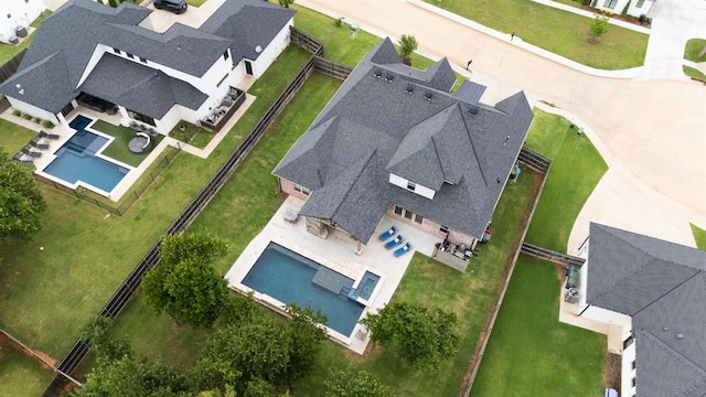 5017 Yale Bridge Ct, Edmond, OK 73034 - view of subject property with a pool