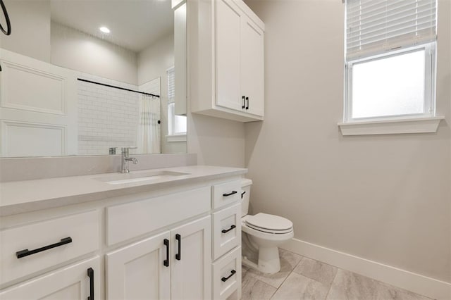5017 Yale Bridge Ct, Edmond, OK 73034 - full bath with vanity and a shower with curtain