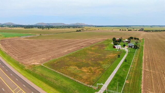 15274 US Highway 283, Blair, OK 73526 - overview of rural landscape featuring a mountainous background