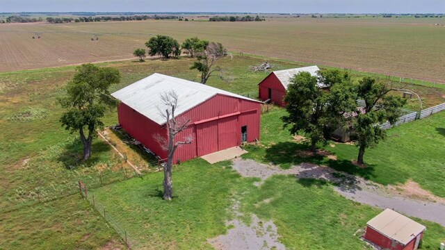 15274 US Highway 283, Blair, OK 73526 - aerial view of sparsely populated area
