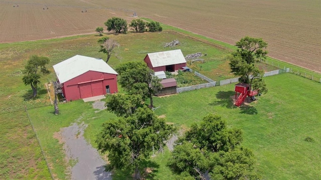 15274 US Highway 283, Blair, OK 73526 - aerial view of sparsely populated area with farmland