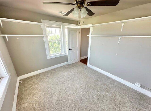 15274 US Highway 283, Blair, OK 73526 - unfurnished bedroom featuring carpet floors and ceiling fan