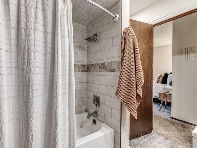 8001 84th St, Noble, OK 73068 - full bath with shower / bath combo with shower curtain