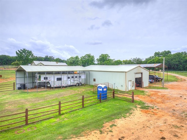 8001 84th St, Noble, OK 73068 - exterior space with driveway