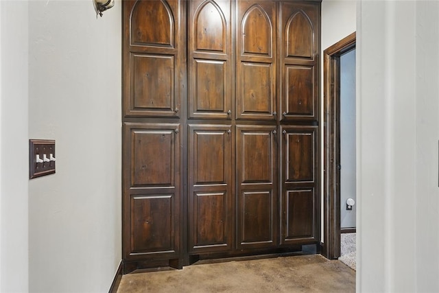 126 Castle Gate Dr, Choctaw, OK 73020 - detailed view of carpet flooring and baseboards