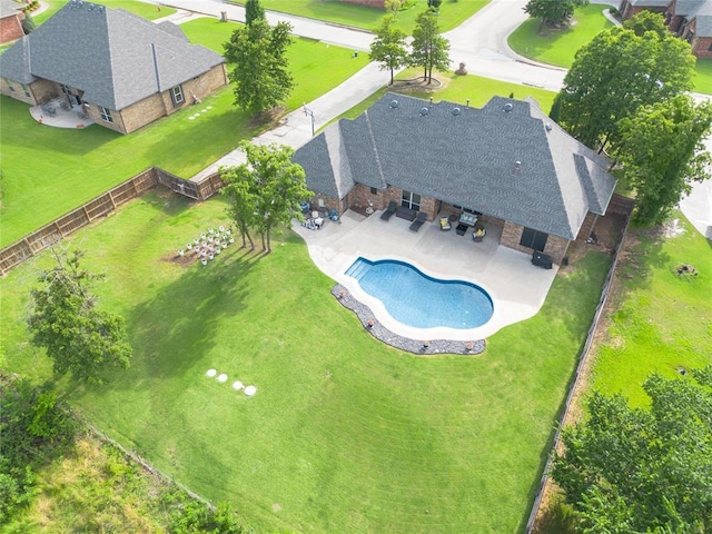 126 Castle Gate Dr, Choctaw, OK 73020 - view of subject property featuring a pool area