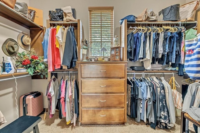 412 Swingman Rd, Yukon, OK 73099 - walk in closet featuring carpet floors