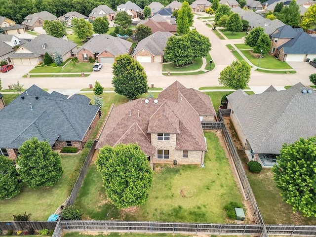 412 Swingman Rd, Yukon, OK 73099 - aerial perspective of suburban area