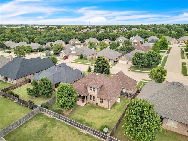 412 Swingman Rd, Yukon, OK 73099 - aerial view of residential area