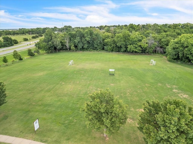412 Swingman Rd, Yukon, OK 73099 - bird's eye view of a tree filled landscape