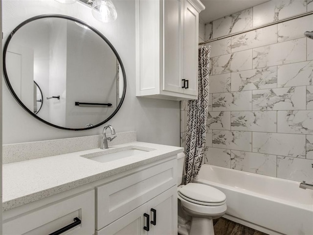 8520 NW 123rd St, Oklahoma City, OK 73142 - full bath with vanity and shower / bath combo