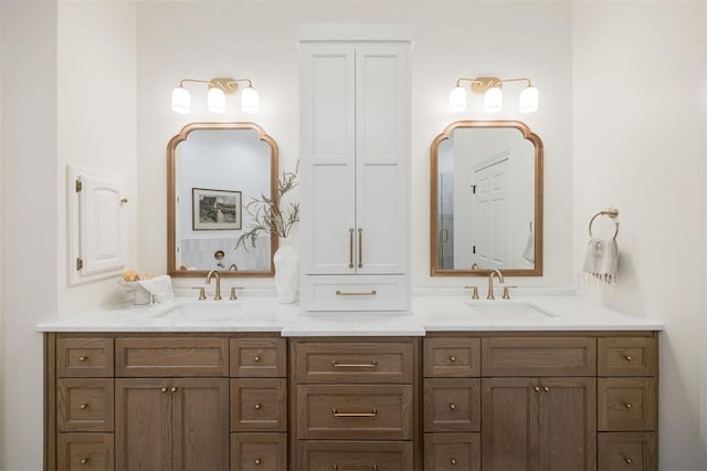 305 Carmel Valley Way, Edmond, OK 73025 - bathroom with double vanity