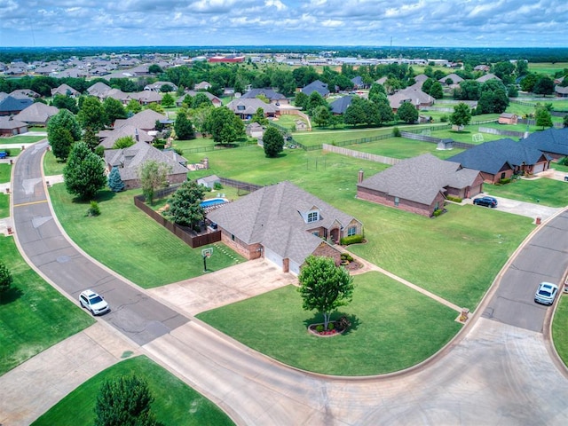 7821 Lindsay Ln, Edmond, OK 73025 - aerial view of residential area