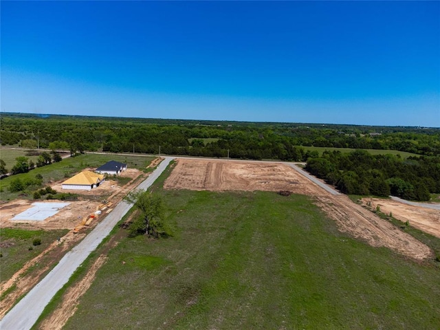 3208 Cedar Creek Pass, Stillwater, OK 74075 - aerial view of sparsely populated area featuring a heavily wooded area