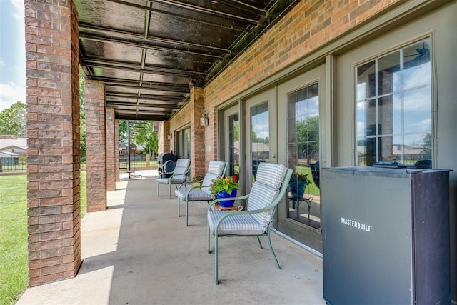 10116 Thompson Ave, Yukon, OK 73099 - view of patio