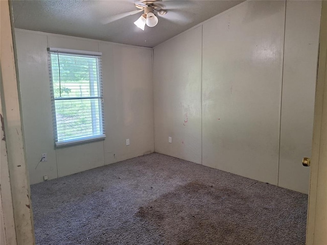 18451 Rolling Oak Rd, Newalla, OK 74857 - empty room with carpet and ceiling fan