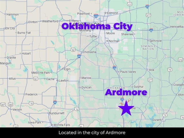 001 NE Monroe Ave, Ardmore, OK 73401