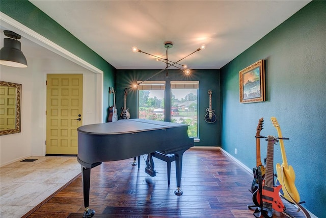 6348 Hyde Park Dr, Oklahoma City, OK 73162 - rec room featuring wood finished floors