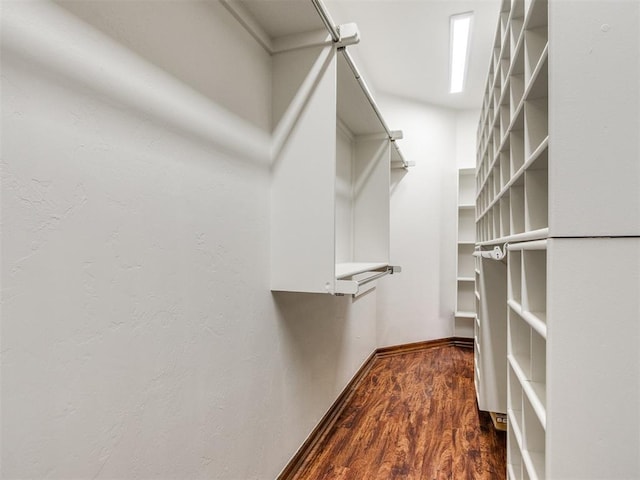 17104 Wales Green Ave, Edmond, OK 73012 - spacious closet with wood finished floors