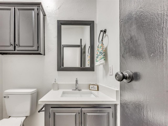 9200 Hollow Rd, Newalla, OK 74857 - bathroom with vanity and toilet