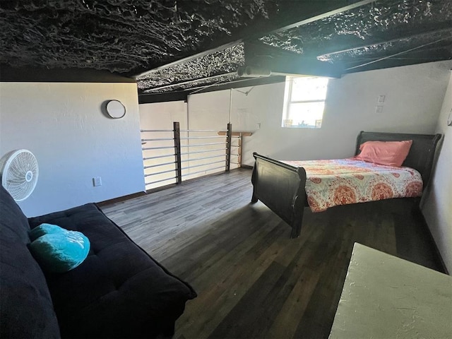 115008 S 4292nd Rd, Porum, OK 74455 - bedroom with wood finished floors