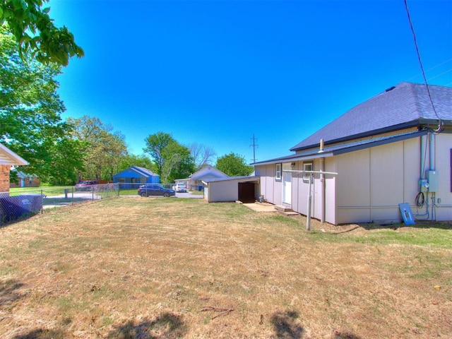 321 W Farrall Ave, Shawnee, OK 74801 - view of yard