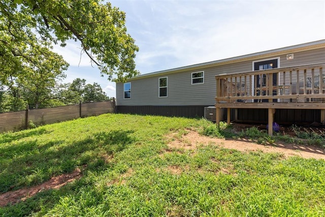 4040 Logan Hills Dr, Guthrie, OK 73044 - back of house featuring a wooden deck