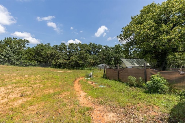 4040 Logan Hills Dr, Guthrie, OK 73044 - view of yard with an exterior structure and an outbuilding