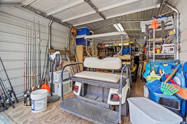 273 N Elm St Unit 1, Eufaula, OK 74432 - view of garage