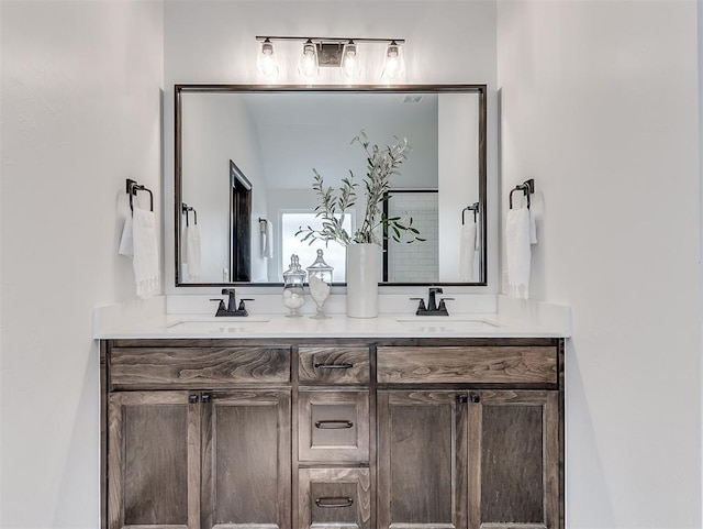 2436 NW 179th St, Edmond, OK 73012 - bathroom with double vanity