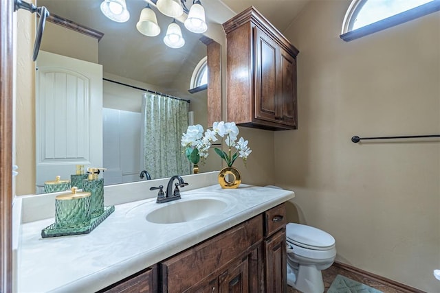 716 SW 157th St, Oklahoma City, OK 73170 - bathroom with vanity and a shower with curtain