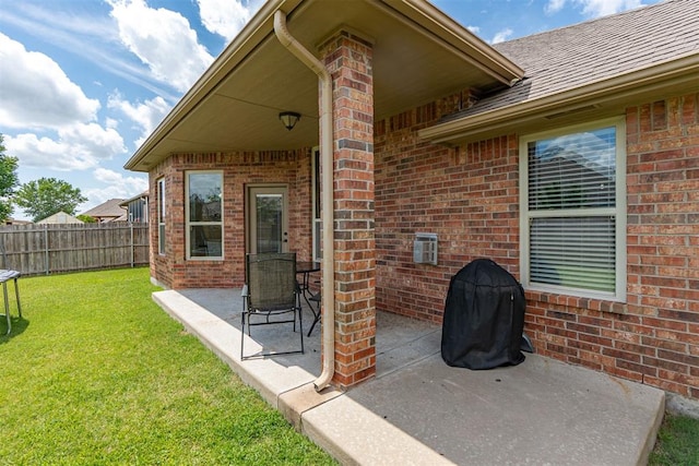 716 SW 157th St, Oklahoma City, OK 73170 - view of patio with grilling area