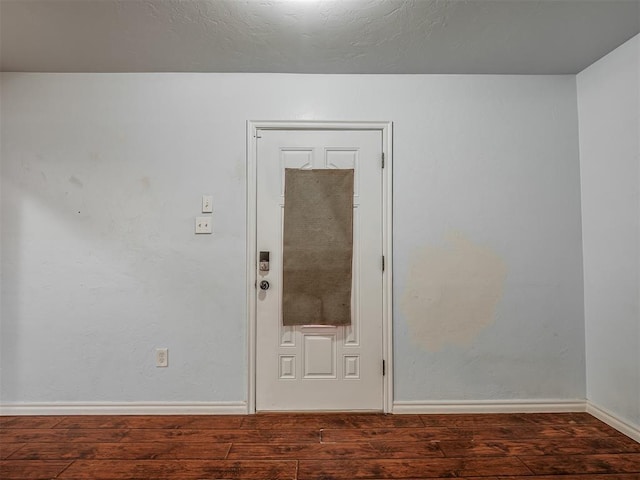 1209 Dakota St, Norman, OK 73069 - unfurnished room featuring wood finished floors and baseboards