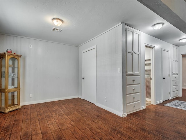 1209 Dakota St, Norman, OK 73069 - empty room with wood-type flooring and baseboards