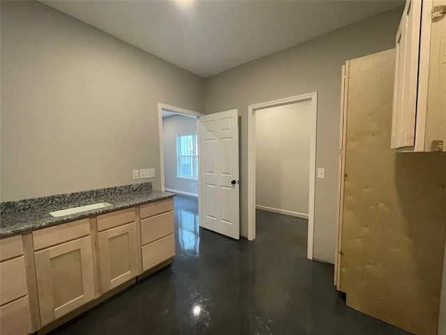 17008 County St Unit 2750, Minco, OK 73059 - bathroom with concrete flooring and vanity