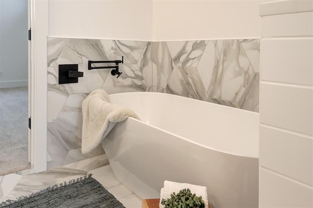 1801 Cedar Valley Mnr, Guthrie, OK 73044 - full bath featuring a freestanding bath