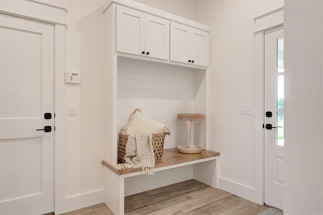 1801 Cedar Valley Mnr, Guthrie, OK 73044 - mudroom featuring light wood-style floors and plenty of natural light