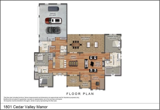 1801 Cedar Valley Mnr, Guthrie, OK 73044 - view of room layout