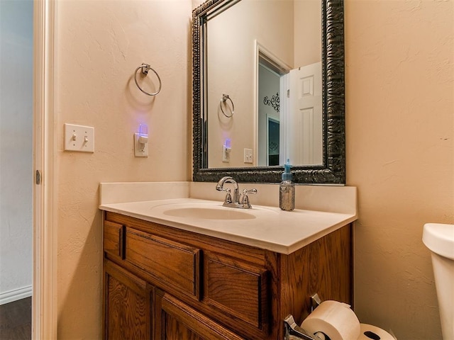 1205 NW 190th Pl, Edmond, OK 73012 - half bath with vanity and toilet