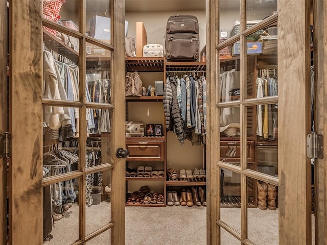 4920 W Forrest Hills Rd, Guthrie, OK 73044 - spacious closet featuring carpet flooring