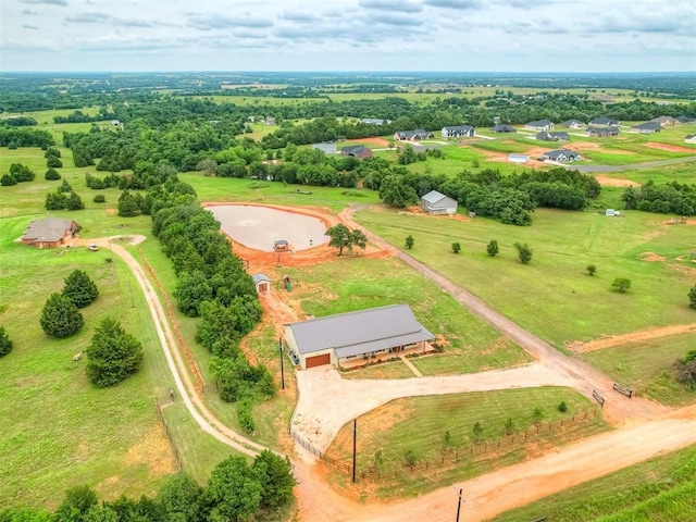 4920 W Forrest Hills Rd, Guthrie, OK 73044 - aerial view of sparsely populated area