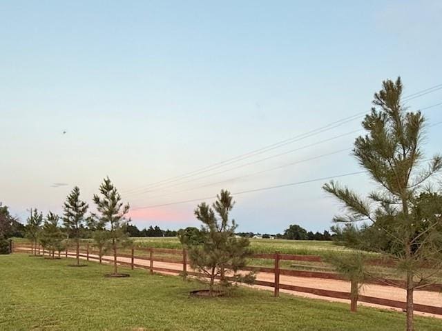 4920 W Forrest Hills Rd, Guthrie, OK 73044 - view of yard featuring a view of countryside