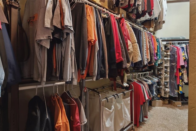 12816 NW 6th St, Yukon, OK 73099 - spacious closet with carpet floors